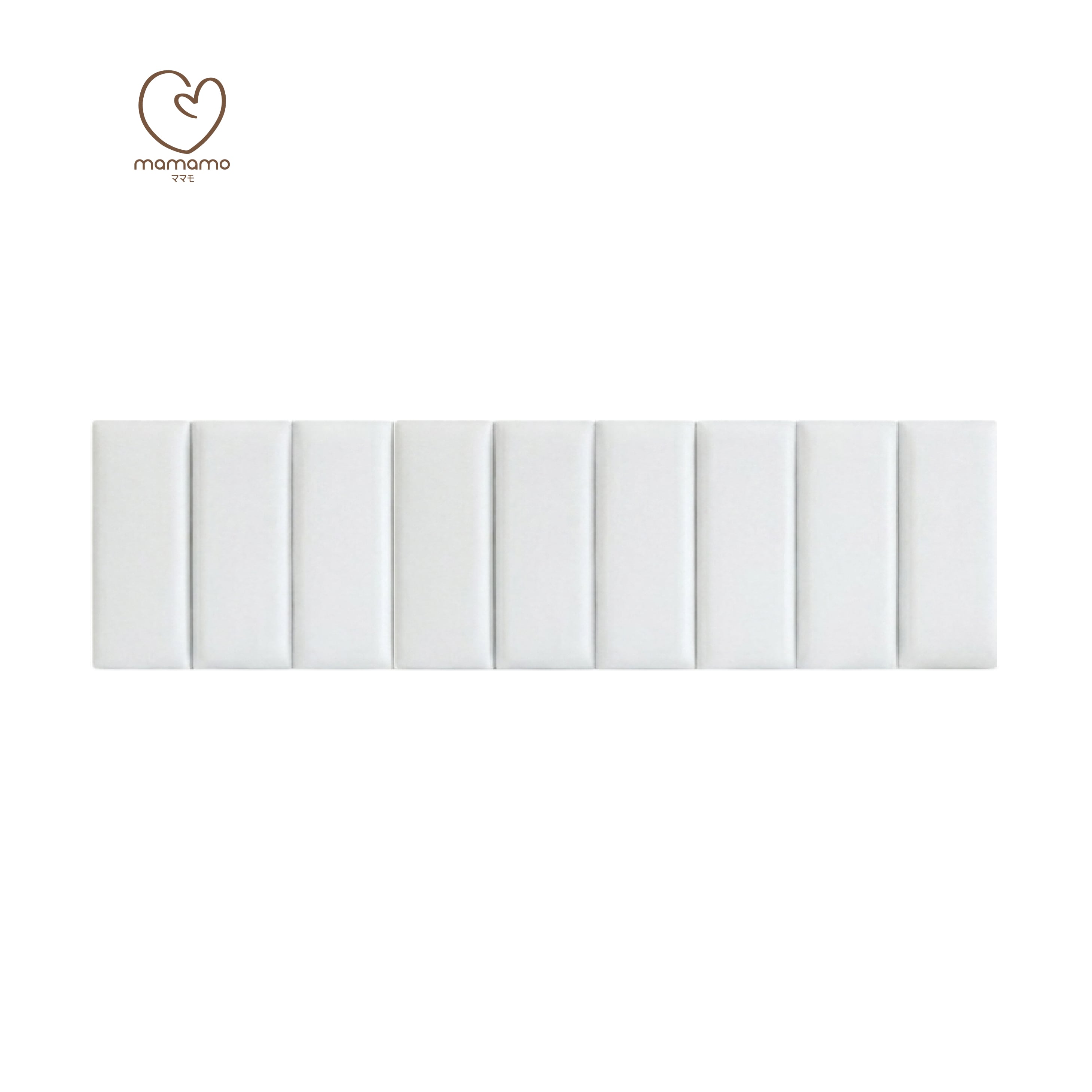 แผ่นกันกระแทกผนัง MAMAMO เซต 9 แผ่น สี SNOW WALL CUSHION เกรดพรีเมี่ยม หนา 3 CM. รองรับแรงกระแทก ปลอดภัยต่อลูกน้อย พร้อมส่ง_0