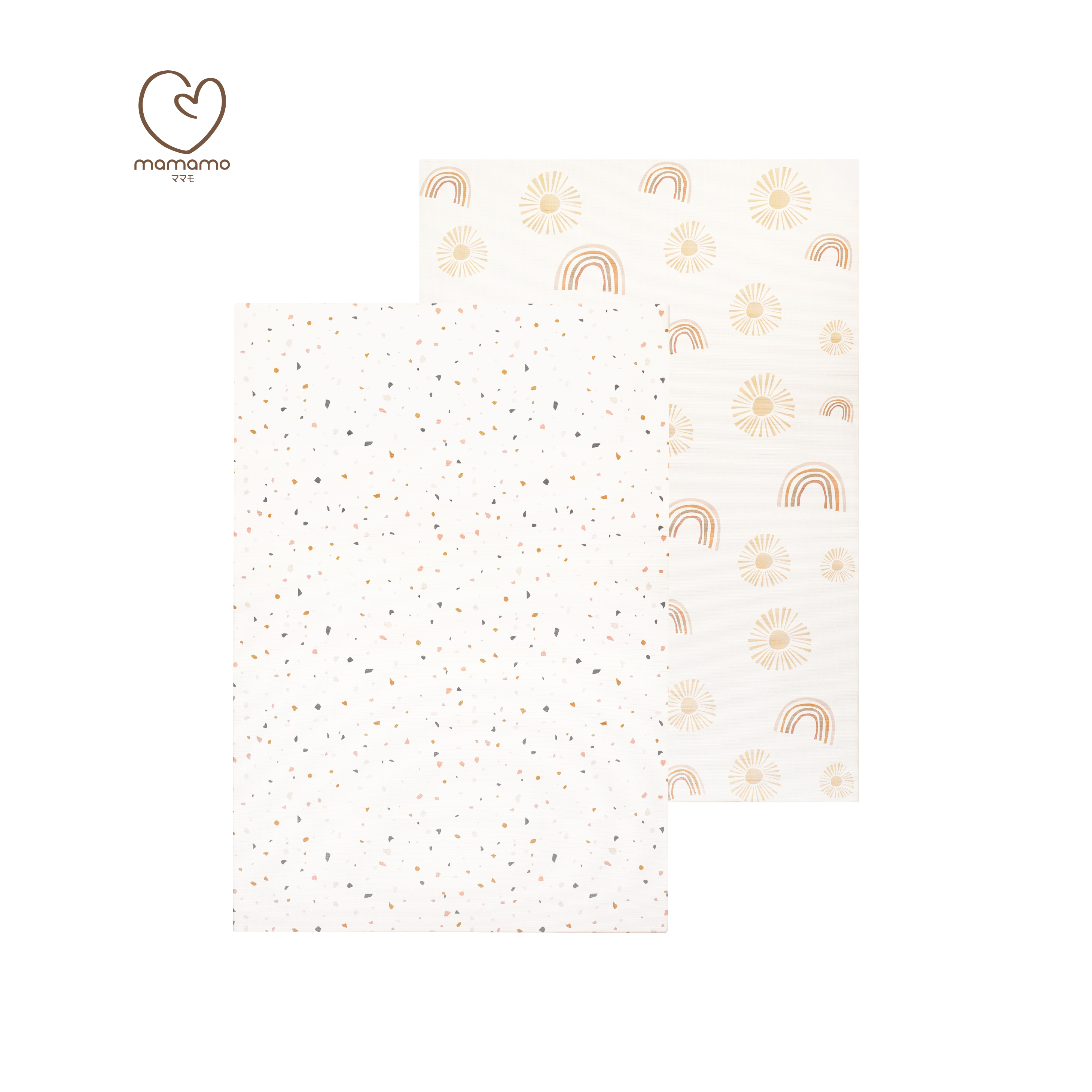 แผ่นรองคลาน PU ม้วน MAMAMO ความหนาพรีเมี่ยม 1.5 CM. ขนาด 140X200 CM. ลาย PASTEL TERRAZZO มีลาย 2 ด้าน พร้อมส่ง_5