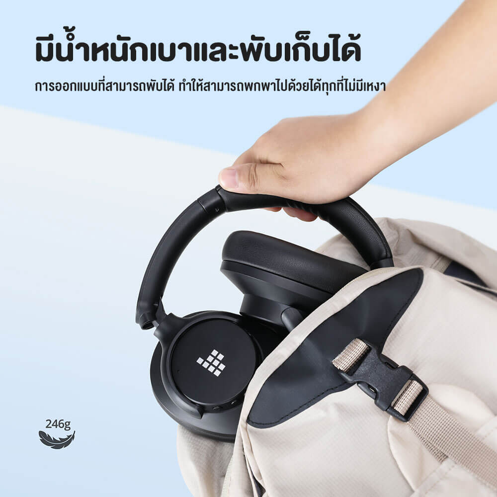 หูฟังไร้สาย TRONSMART SOUNFII Q20 - สีดำ