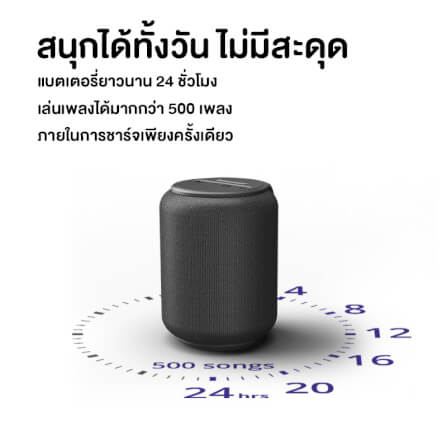 ลำโพงบลูทูธ TRONSMART T6 MINI UPGRADED 15W - สีดำ_2