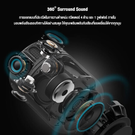 ลำโพงบลูทูธ TRONSMART ELEMENT T6 MAX 60W - สีดำ_3