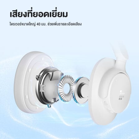 หูฟังไร้สาย TRONSMART SOUNFII Q20 - สีขาว_4