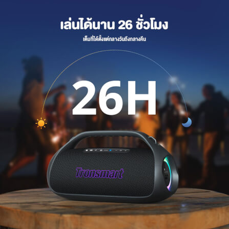 ลำโพงบลูทูธ TRONSMART BANG 2 90W - สีดำ_7