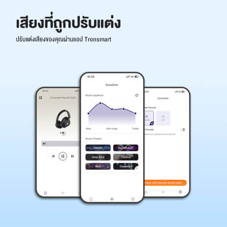 หูฟังไร้สาย TRONSMART SOUNFII Q20 - สีดำ_9