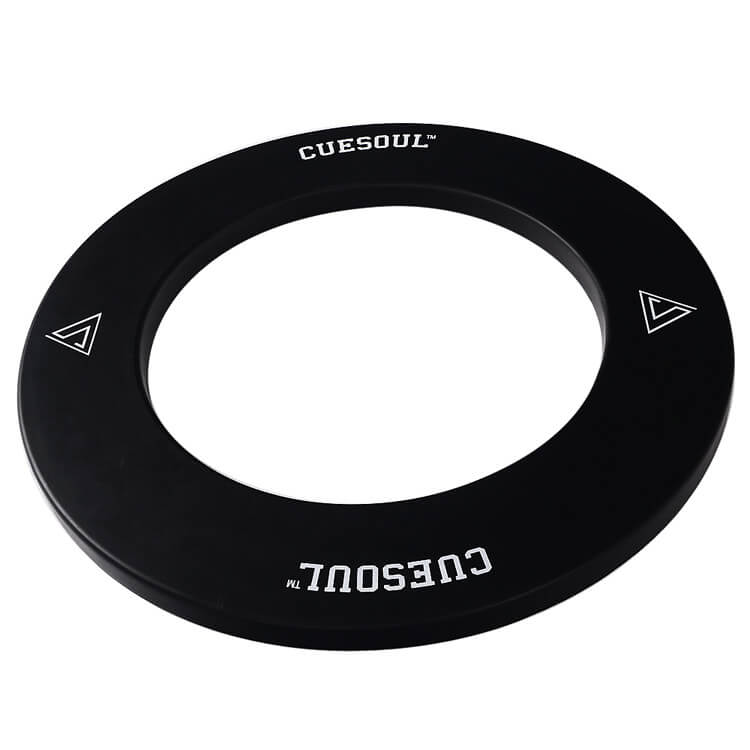 ยางครอบกระดานปาเป้า CUESOUL STEEL DARTBOARD SURROUND 18" ดำ