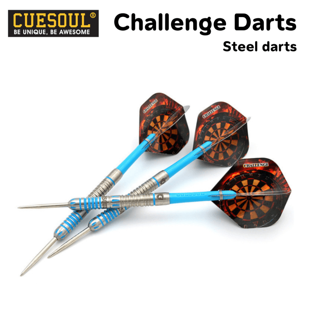 ลูกดอกปาเป้า CUESOUL CHALLENGE STEEL DARTS 22G