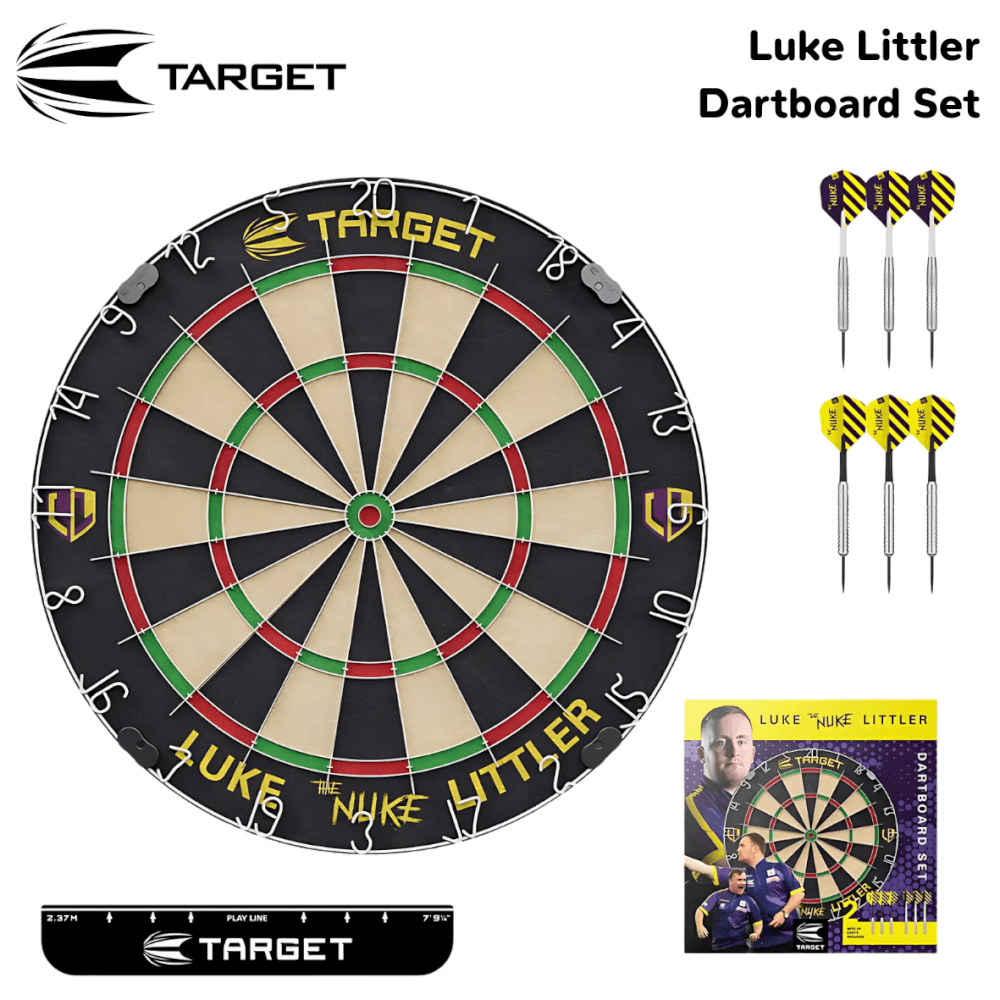 กระดานปาเป้า TARGET LUKE LITTLER DARTBOARD 18"