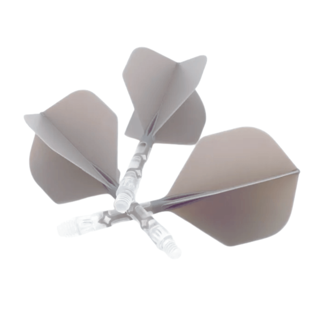 ปีกลูกดอกปาเป้า CUESOUL ROST T19 สีเทา