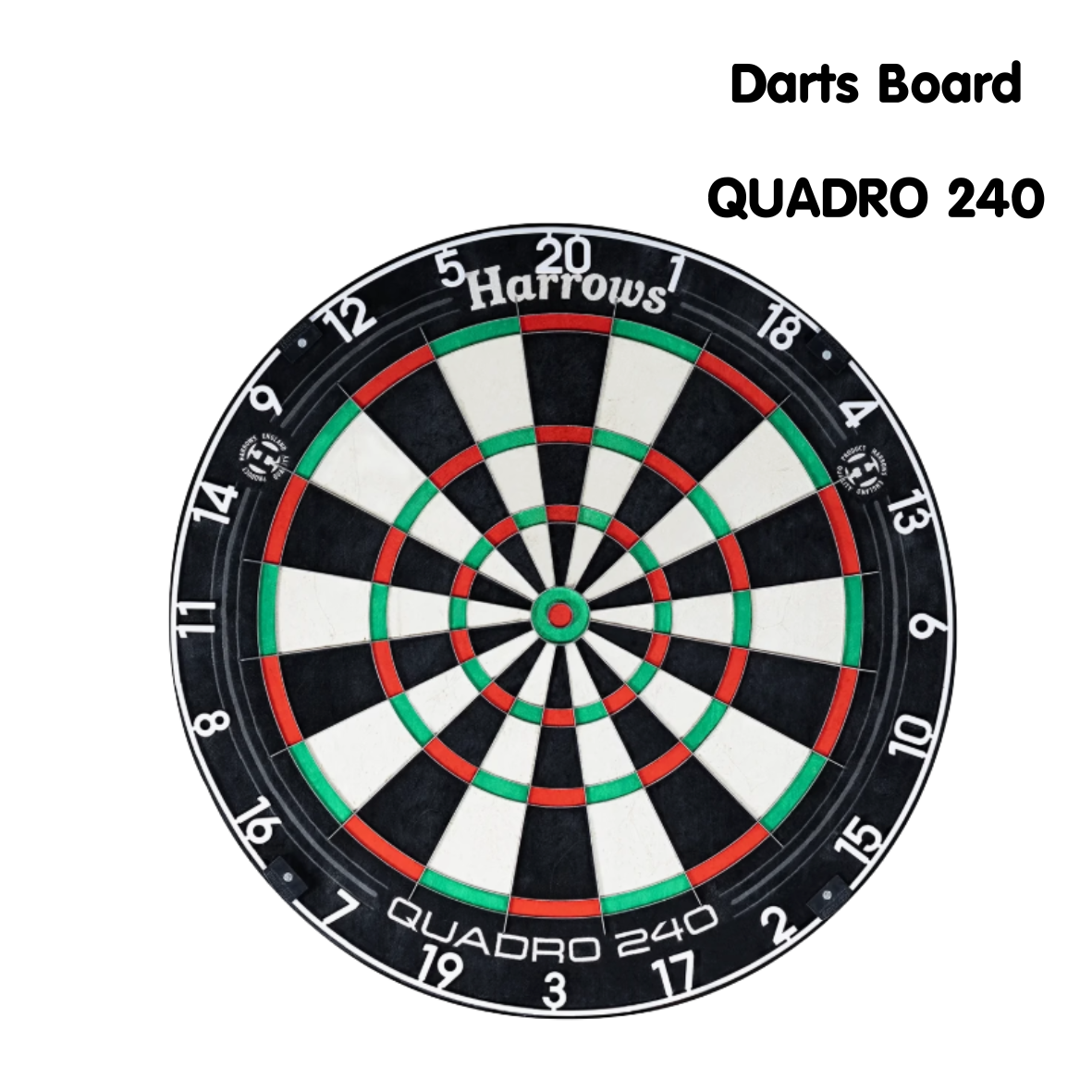 กระดานปาเป้า HARROWS QUADRO 240 DARTBOARD X4 18