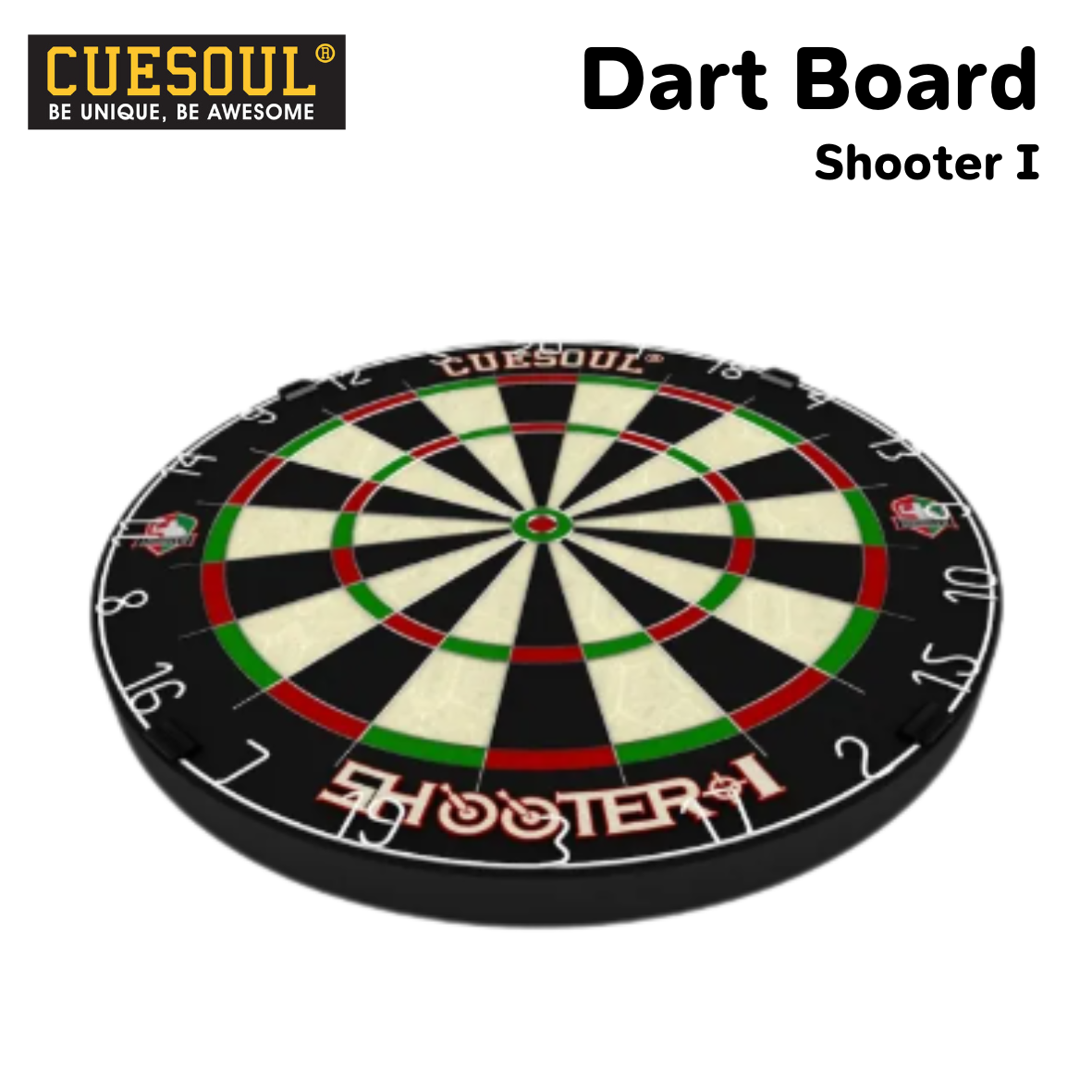 กระดานปาเป้า CUESOUL DARTBOARD รุ่น SHOOTER I 18