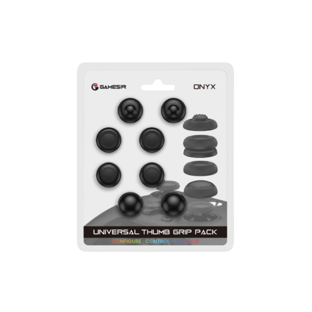 ปุ่มยางเสริมจอยสติ๊ก GAMESIR UNIVERSAL THUMB GRIP CAPS - ดำ