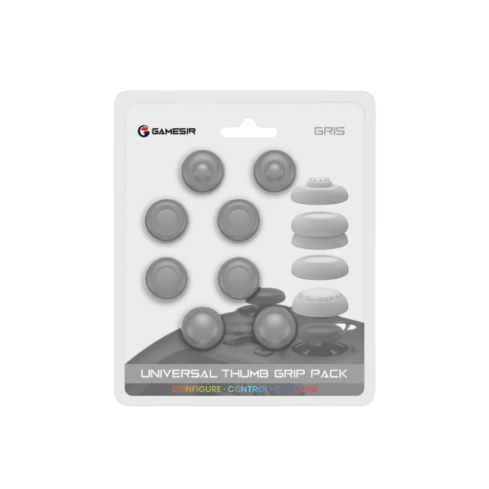 ปุ่มยางเสริมจอยสติ๊ก GAMESIR UNIVERSAL THUMB GRIP CAPS - เทา