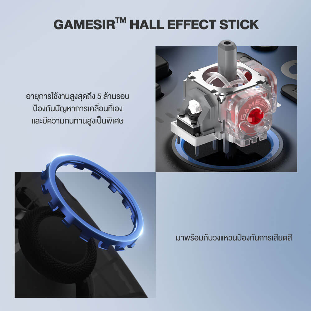 จอยเกมไร้สาย GAMESIR SUPER NOVA - NIGHTFALL BLUE