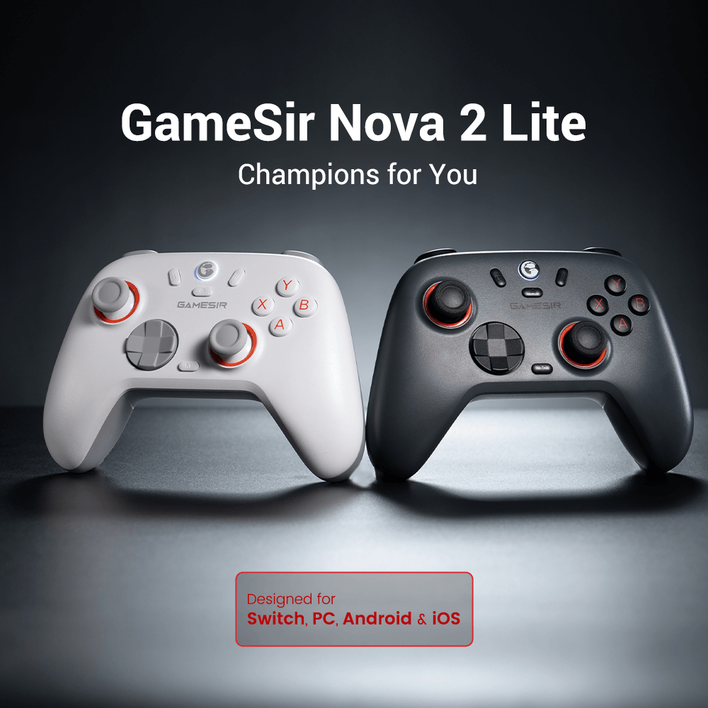 จอยเกมไร้สาย GAMESIR NOVA 2 LITE - MIDNIGHT GRAY