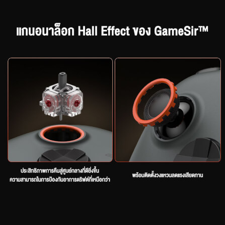 จอยเกมไร้สาย GAMESIR NOVA 2 LITE - MIDNIGHT GRAY_5