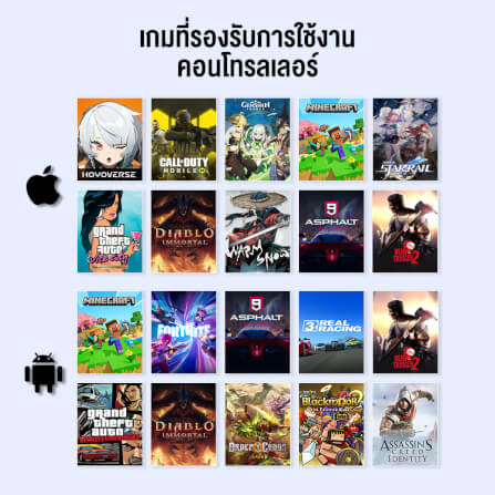 จอยเกม GAMESIR X5 LITE - TRANSLUCENT BLACK_9