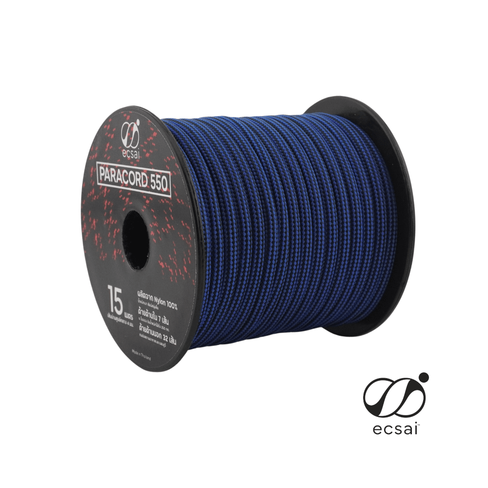 เชือกพาราคอด 550 ECSAI ขนาด 4 มม. ยาว 15 ม. สี DACNIS