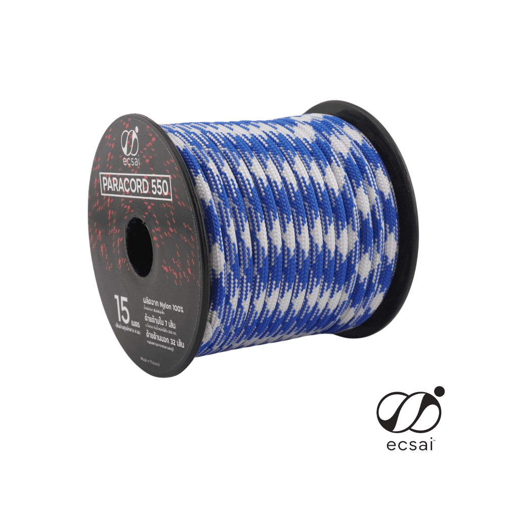 เชือกพาราคอด 550 ECSAI ขนาด 4 มม. ยาว 15 ม. สี SKY BREEZE
