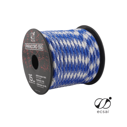 เชือกพาราคอด 550 ECSAI ขนาด 4 มม. ยาว 15 ม. สี SKY BREEZE_0