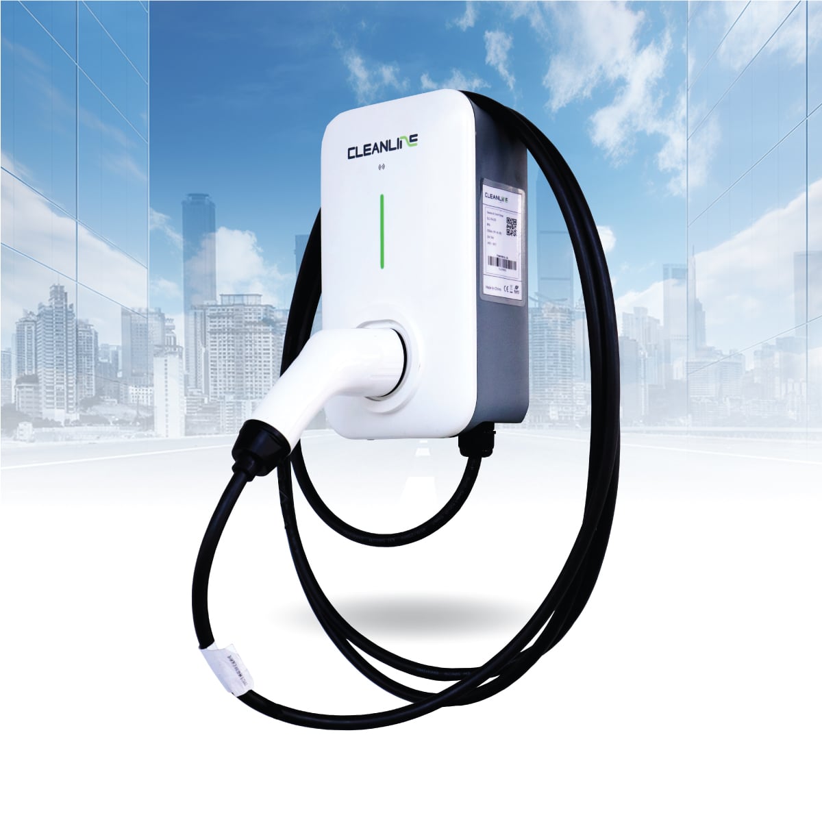 เครื่องชาร์จรถยนต์ไฟฟ้า AC CLEANLINE  CLC-7K (สินค้าจัดส่งพร้อมติดตั้ง)_2