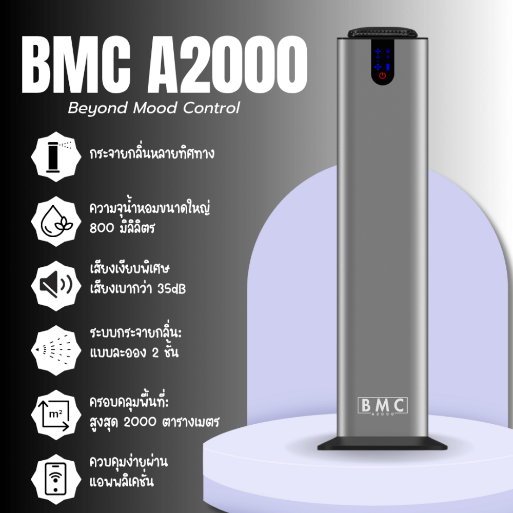 เครื่องพ่นน้ำหอม BMC SCENT รุ่น A2000