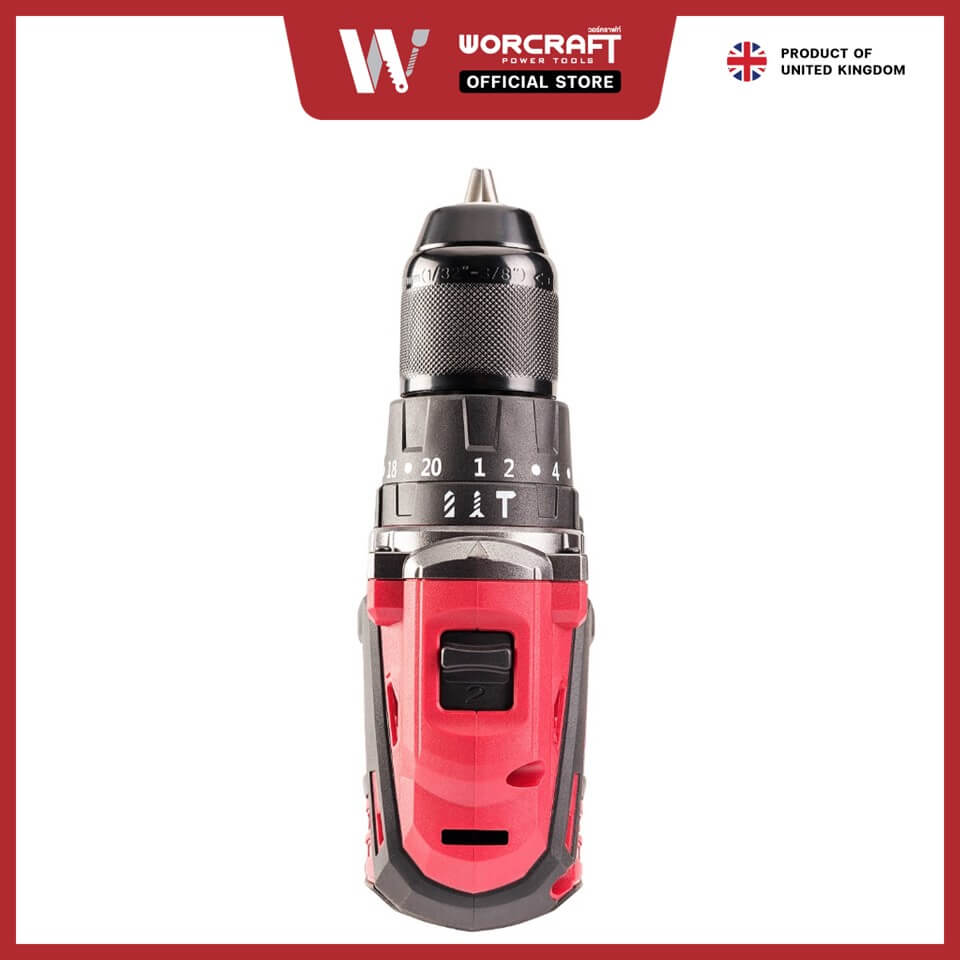 สว่านไร้สาย WORCRAFT รุ่น CHD-S20LIBAC