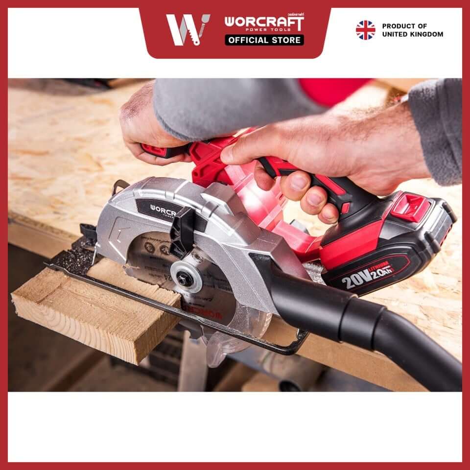 เลื่อยวงเดือนไร้สาย WORCRAFT รุ่น CCS-S20LI
