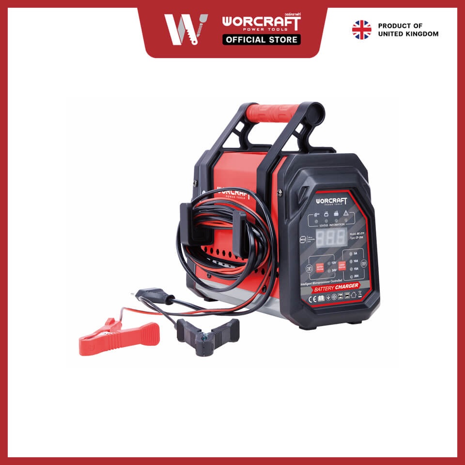 เครื่องชาร์จแบตเตอรี่ WORCRAFT รุ่น BC-219