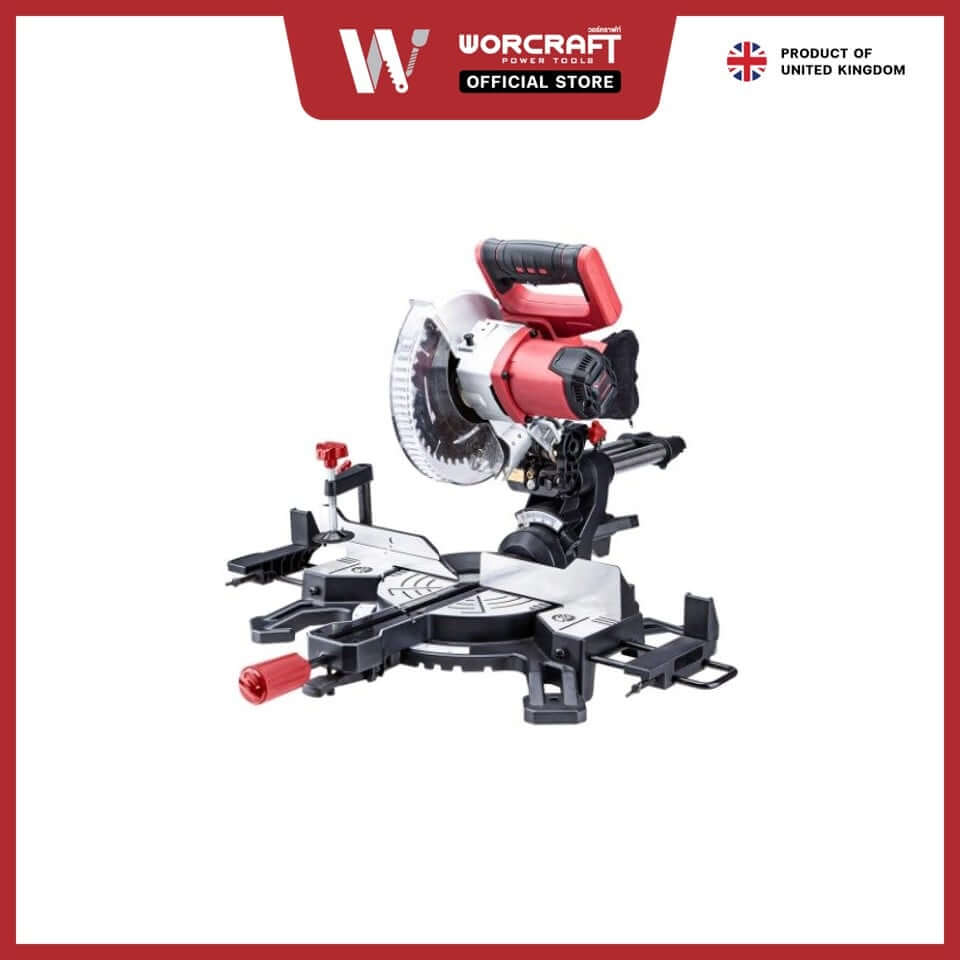 เครื่องเลื่อยองศา WORCRAFT รุ่น CMS-S20LI 20 โวลต์ (เฉพาะตัวเครื่อง)