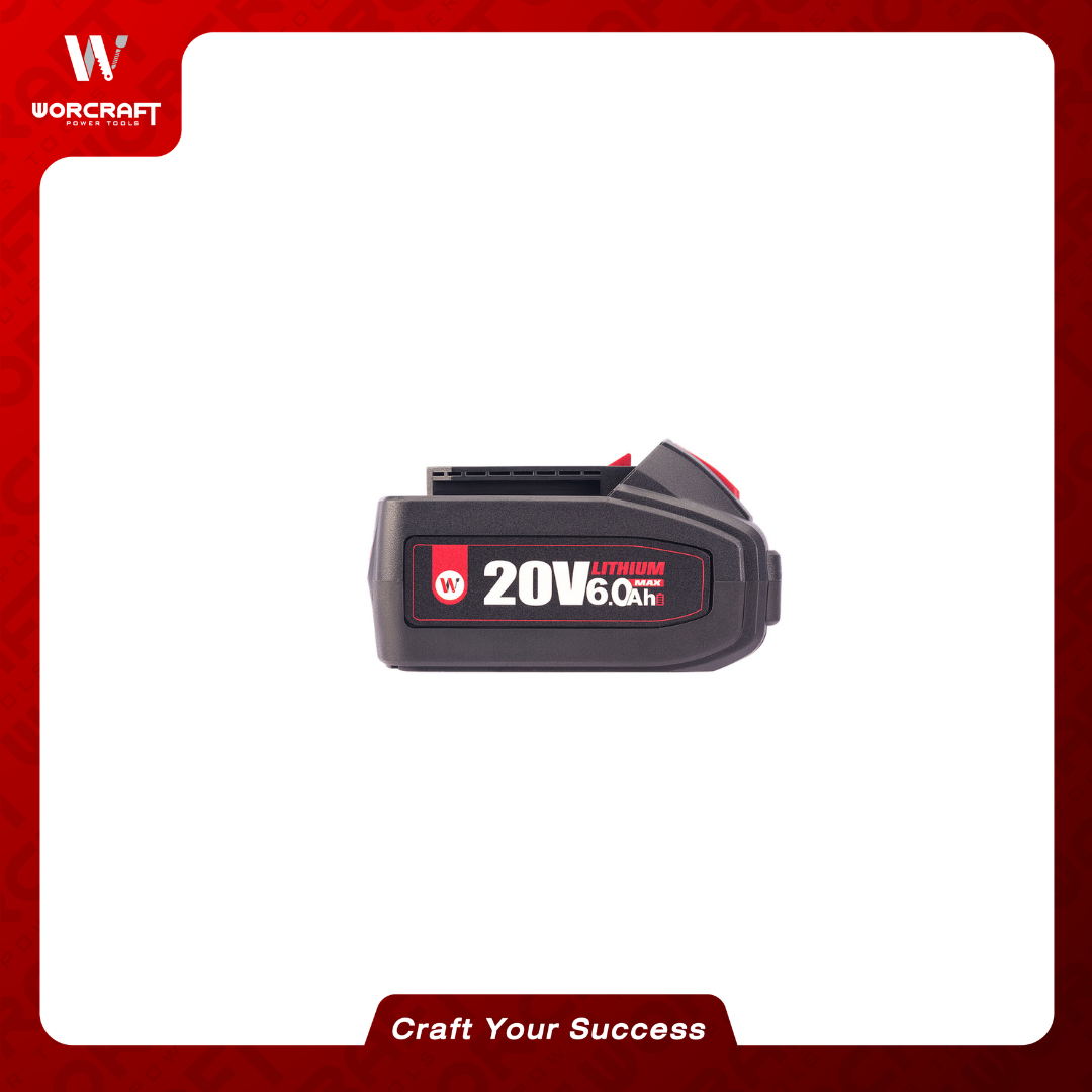 แบตเตอรี่ WORCRAFT รุ่น 4.0 แอมป์ CLB-20V-6.0HC
