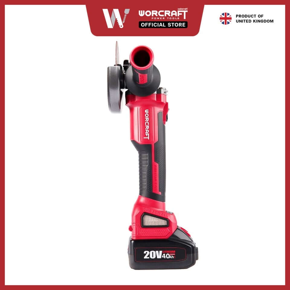 เครื่องเจียร์ไร้สาย WORCRAFT รุ่น CAG-S20LIBH-100