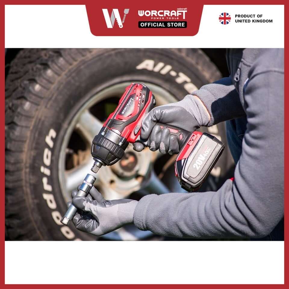 บล็อกกระแทกไร้สาย WORCRAFT รุ่น CIW-S20LI