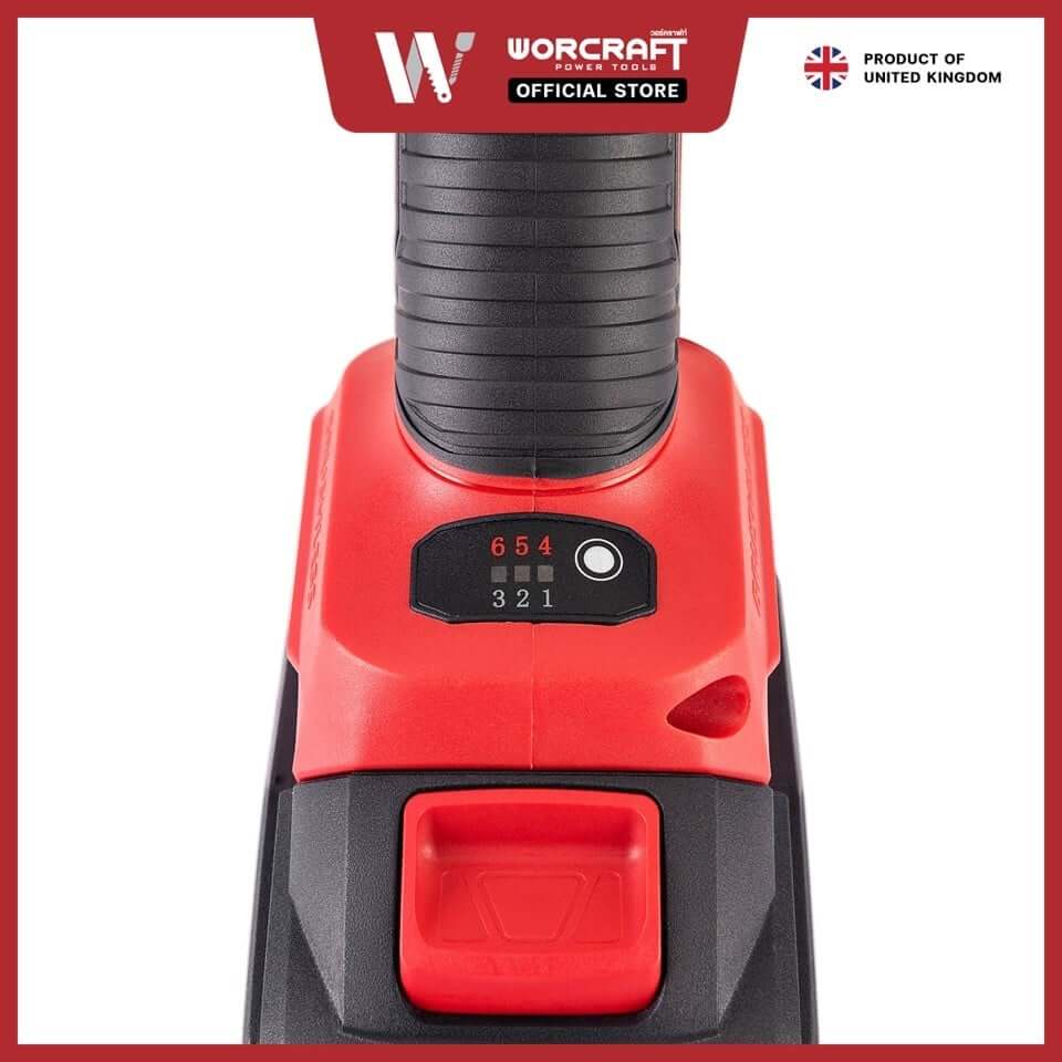 เครื่องเจียรคอตรงไร้สาย WORCRAFT รุ่น CDG-S20LIB