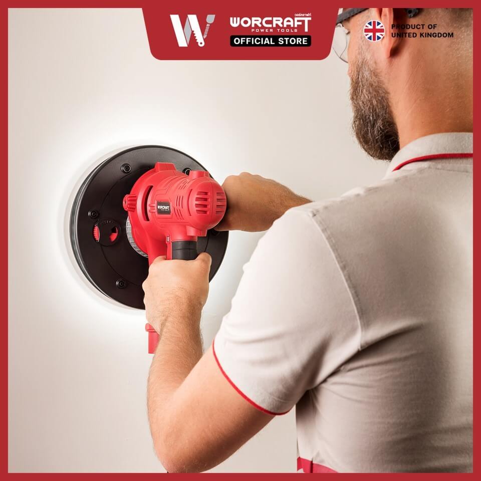 เครื่องขัดกระดาษทราย WORCRAFT รุ่น DS08-180