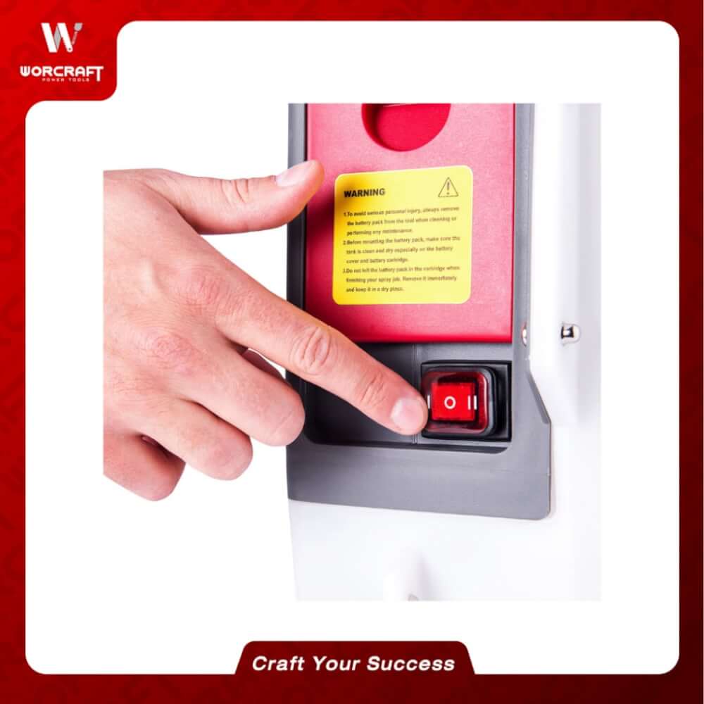 เครื่องพ่นยาไร้สาย WORCRAFT รุ่น CBS-S20LI (เฉพาะตัวเครื่อง)