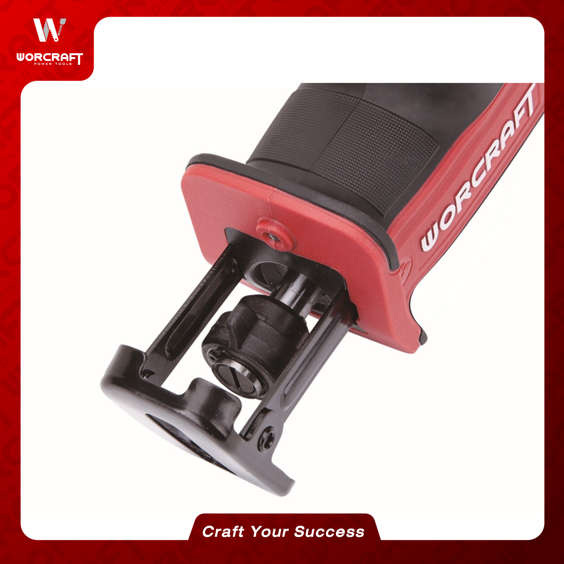 เลื่อยชักไร้สาย WORCRAFT รุ่น CSS-S20LIBA (พร้อมแบตเตอรี่และแท่นชาร์จ)