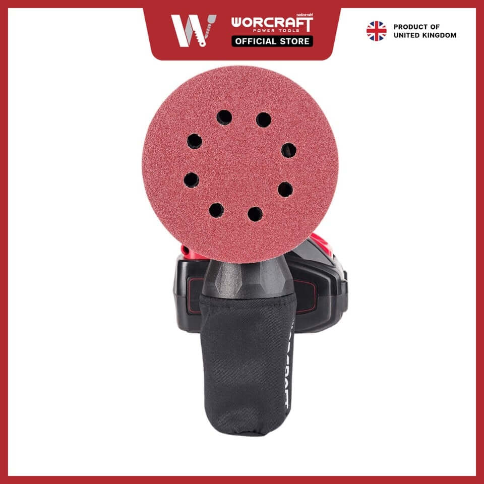 เครื่องขัดกระดาษทรายไร้สาย WORCRAFT รุ่น CRS-S20LI