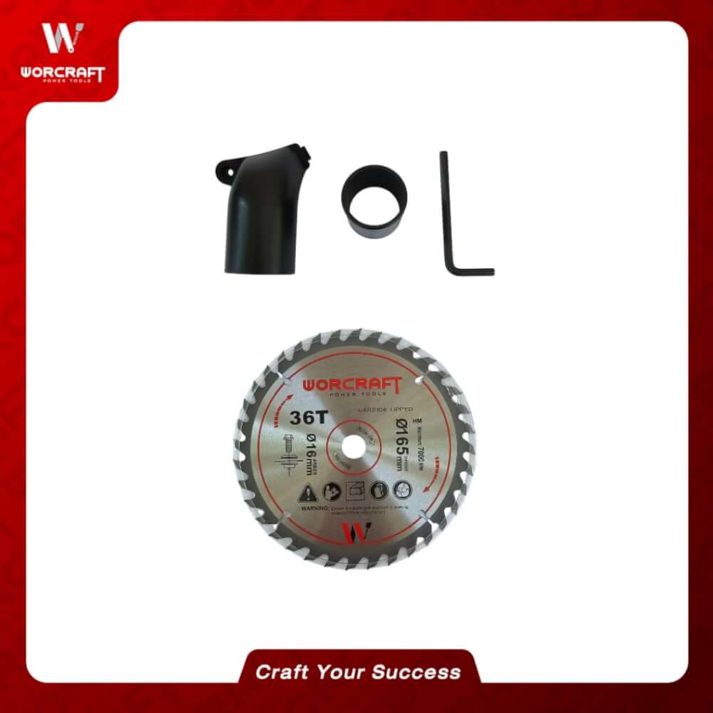 เลื่อยวงเดือนไร้สาย WORCRAFT รุ่น CCS-S20LIB (เฉพาะตัวเครื่อง)