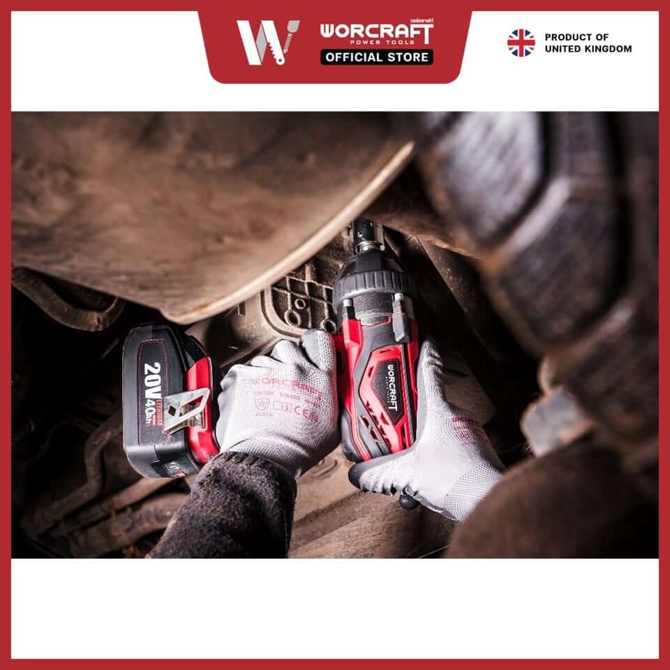 บล็อกกระแทกไร้สาย WORCRAFT รุ่น CIW-S20LI