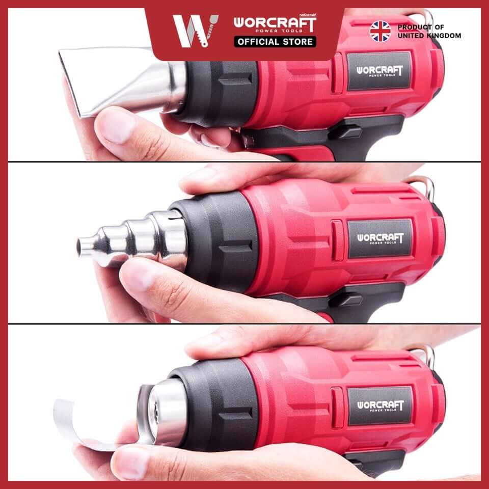 เครื่องเป่าลมร้อนไร้สาย WORCRAFT รุ่น CHG-S20LI (เฉพาะตัวเครื่อง)