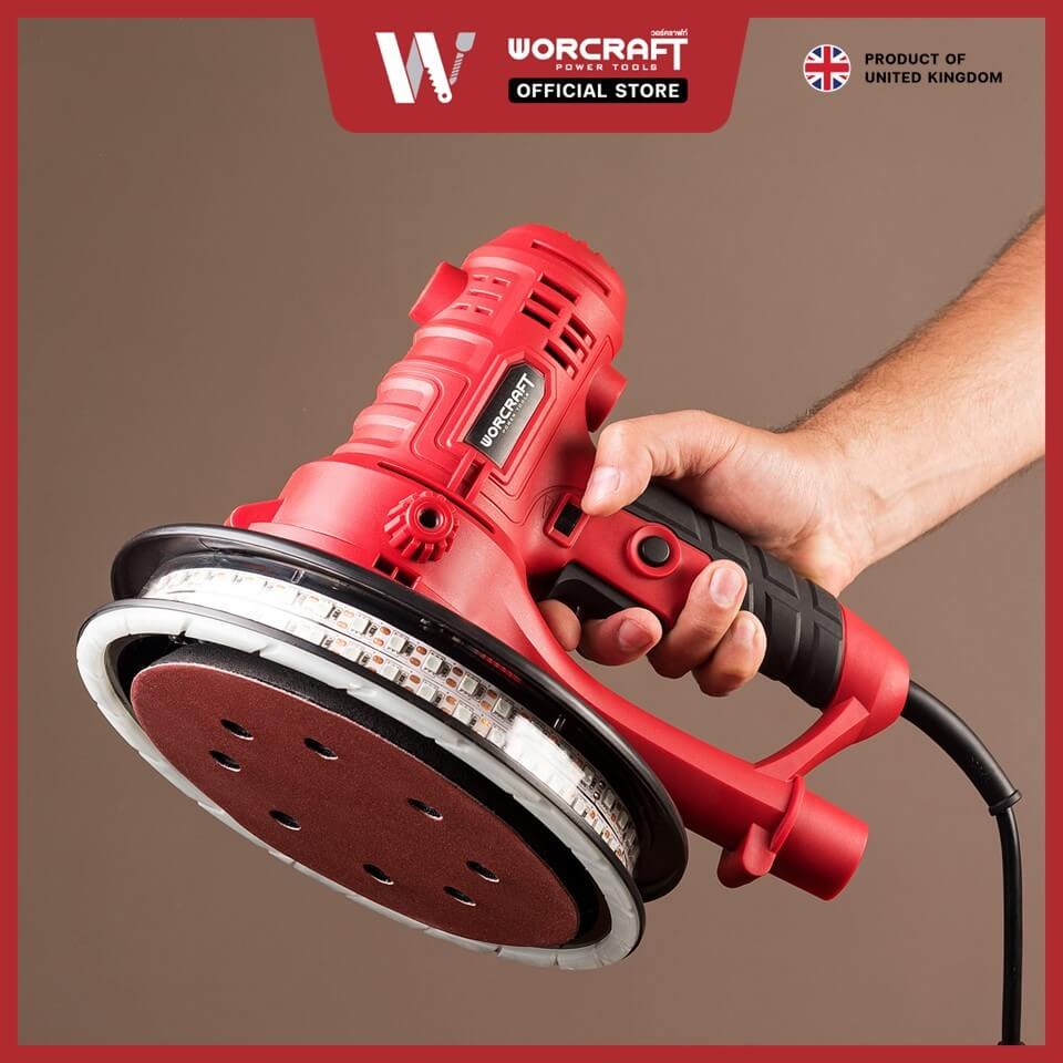 เครื่องขัดกระดาษทราย WORCRAFT รุ่น DS08-180