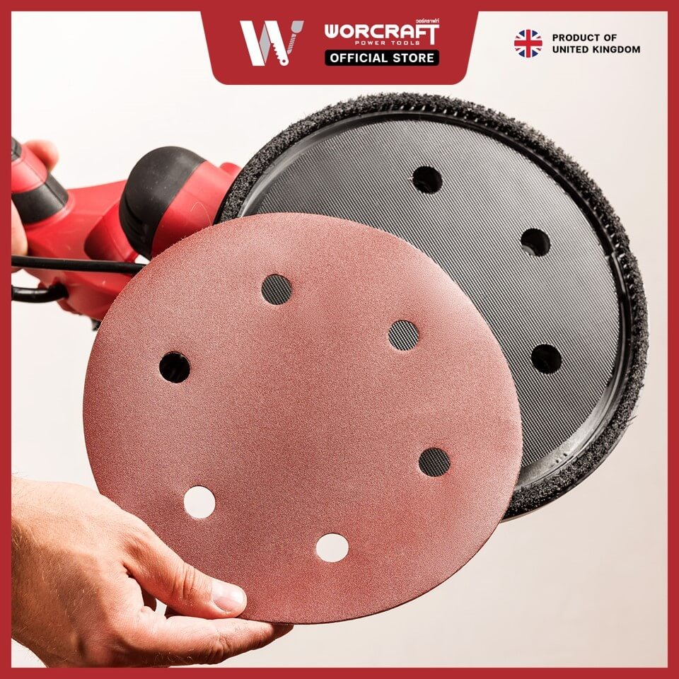เครื่องขัดกระดาษทราย WORCRAFT รุ่น DS07-215
