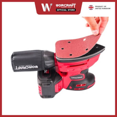เครื่องขัดกระดาษทรายไร้สาย WORCRAFT รุ่น CPMS-S20LI (เฉพาะตัวเครื่อง)_1