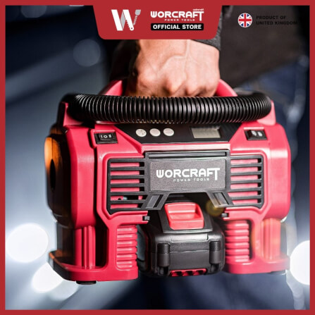เครื่องสูบลมไร้สาย WORCRAFT รุ่น CAC-S20LIA 20 โวลต์ (เฉพาะตัวเครื่อง)_1