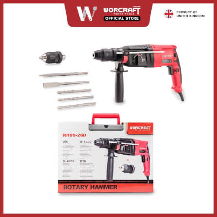 สว่านโรตารี่ไฟฟ้า WORCRAFT รุ่น RH09-26D_1