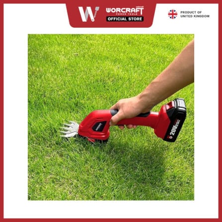 เครื่องตัดแต่งพุ่มไม้ไร้สาย WORCRAFT รุ่น CGS-S20LIC 20 V_2