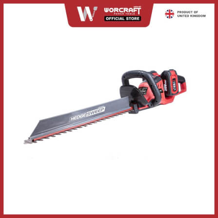เครื่องตัดแต่งพุ่มไม้ไร้สาย WORCRAFT รุ่น CHT-S40LIB 40 โวลต์ (พร้อมแบตเตอรี่และแท่นชาร์จ)_2
