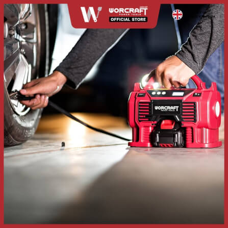 เครื่องสูบลมไร้สาย WORCRAFT รุ่น CAC-S20LIA 20 โวลต์ (เฉพาะตัวเครื่อง)_3