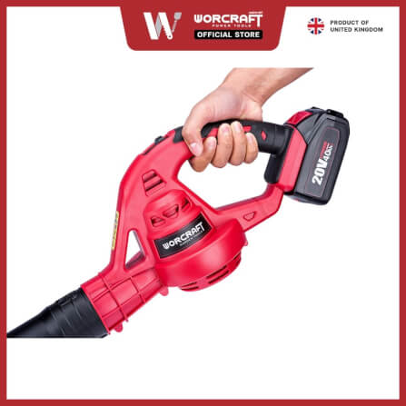 เครื่องเป่าลมไร้สาย WORCRAFT รุ่น CLB-S20LI 20V (พร้อมแบตเตอรี่และแท่นชาร์จ)_3