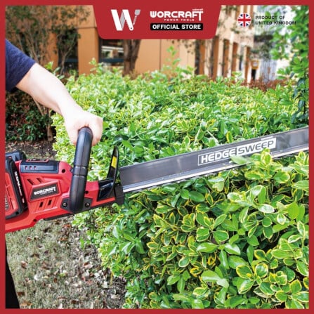 เครื่องตัดแต่งพุ่มไม้ไร้สาย WORCRAFT รุ่น CHT-S40LIB 40 โวลต์ (พร้อมแบตเตอรี่และแท่นชาร์จ)_3